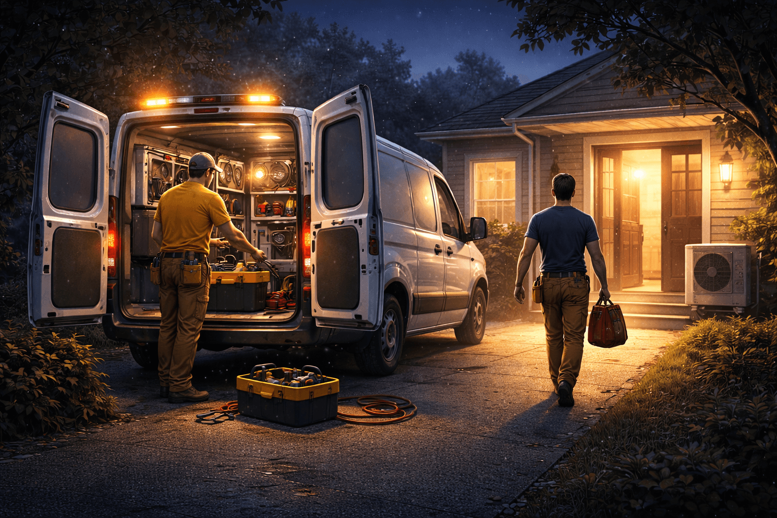 Emergency HVAC response
