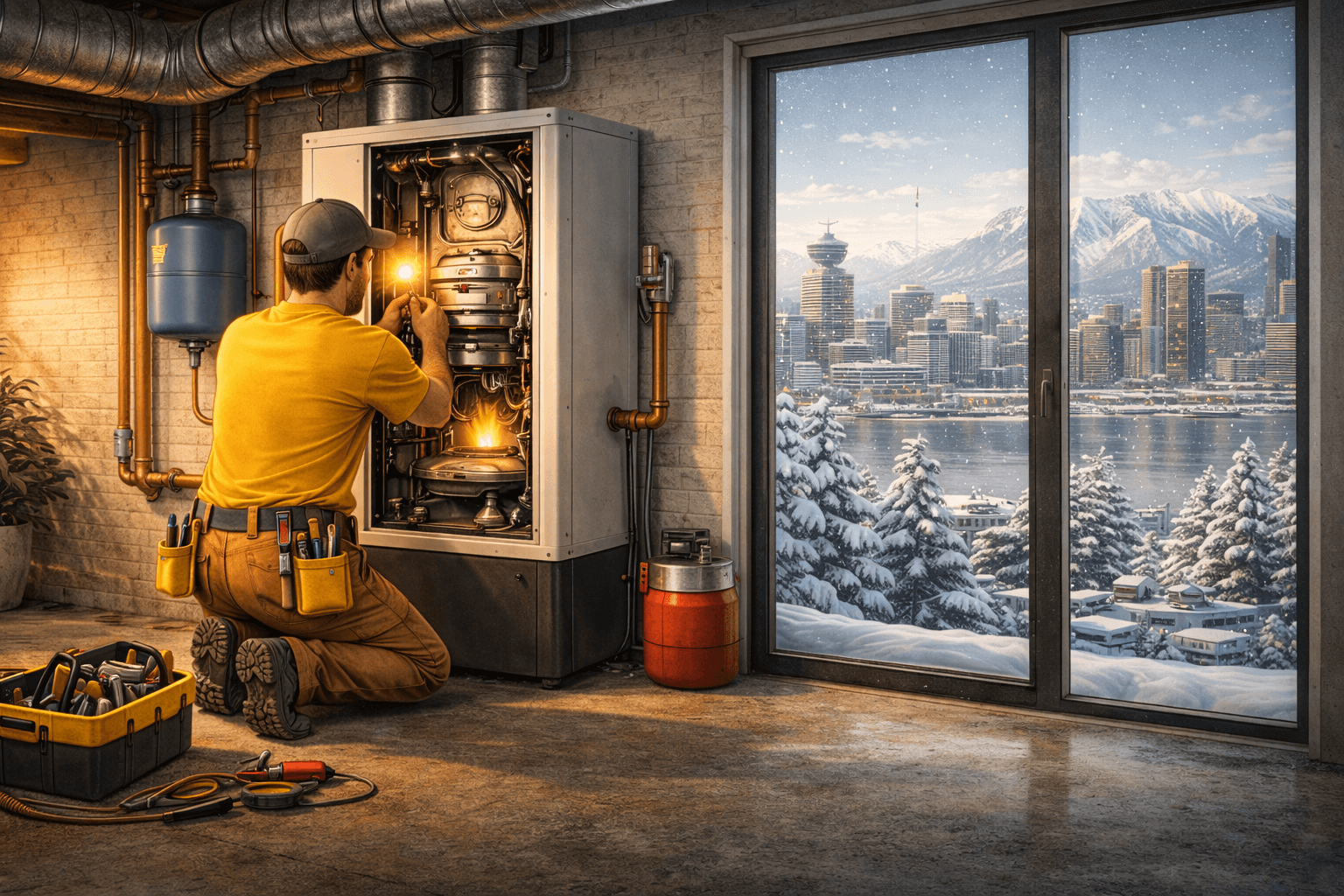 Heat pump installation